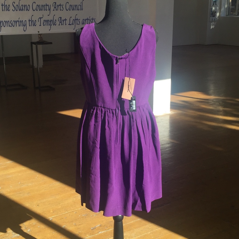 Purple Miu Miu mini dress - Picture 4 of 7